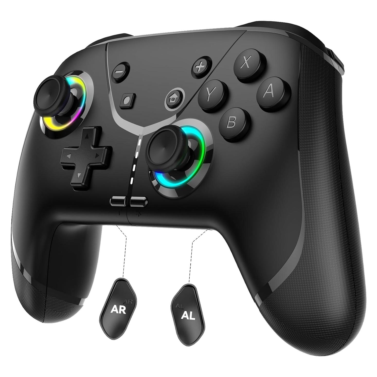 Controlador Pro Inalámbrico Ligame para Nintendo Switch 2/Lite/OLED