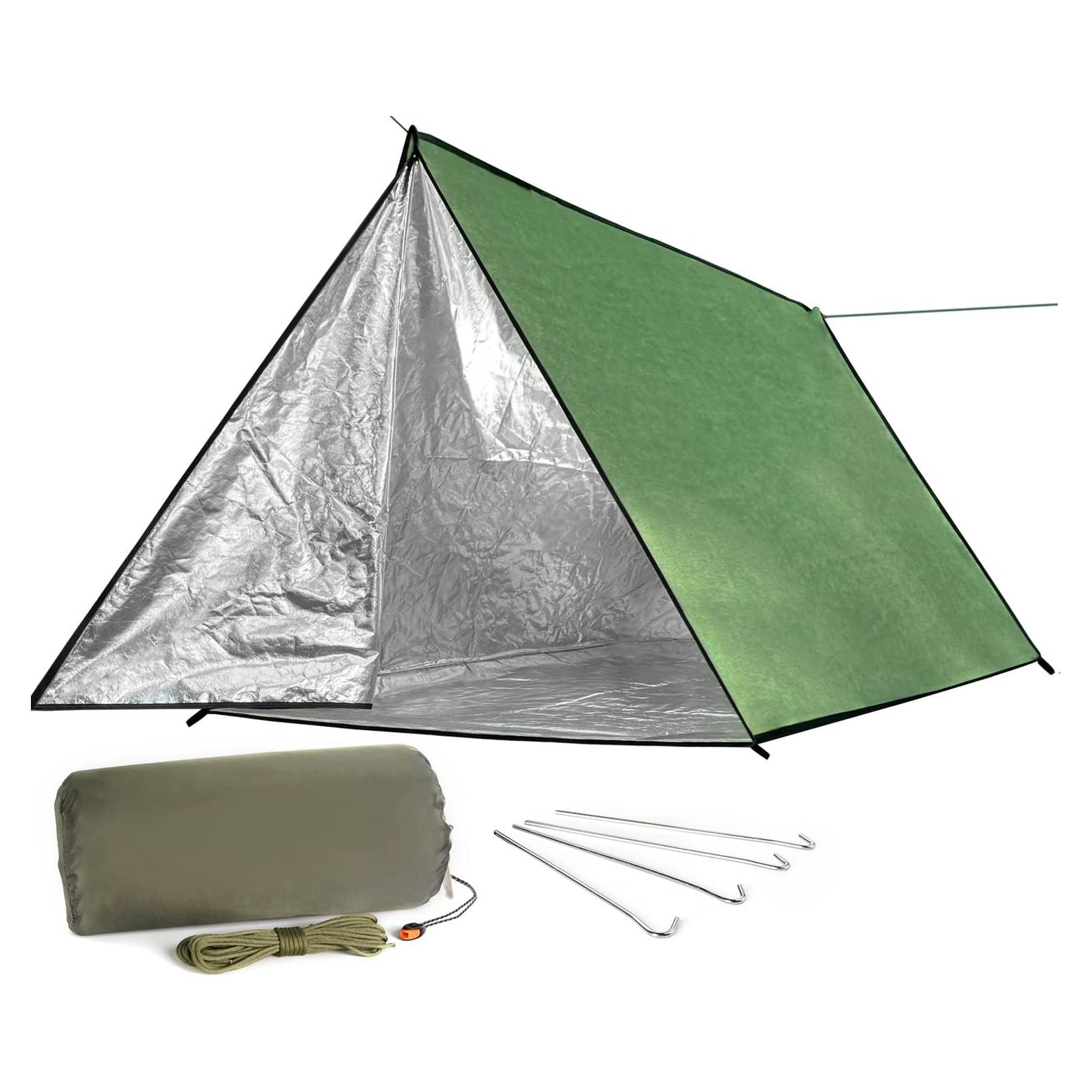 Carpa de Emergencia LYN Extra Grande Impermeable 208x91 cm