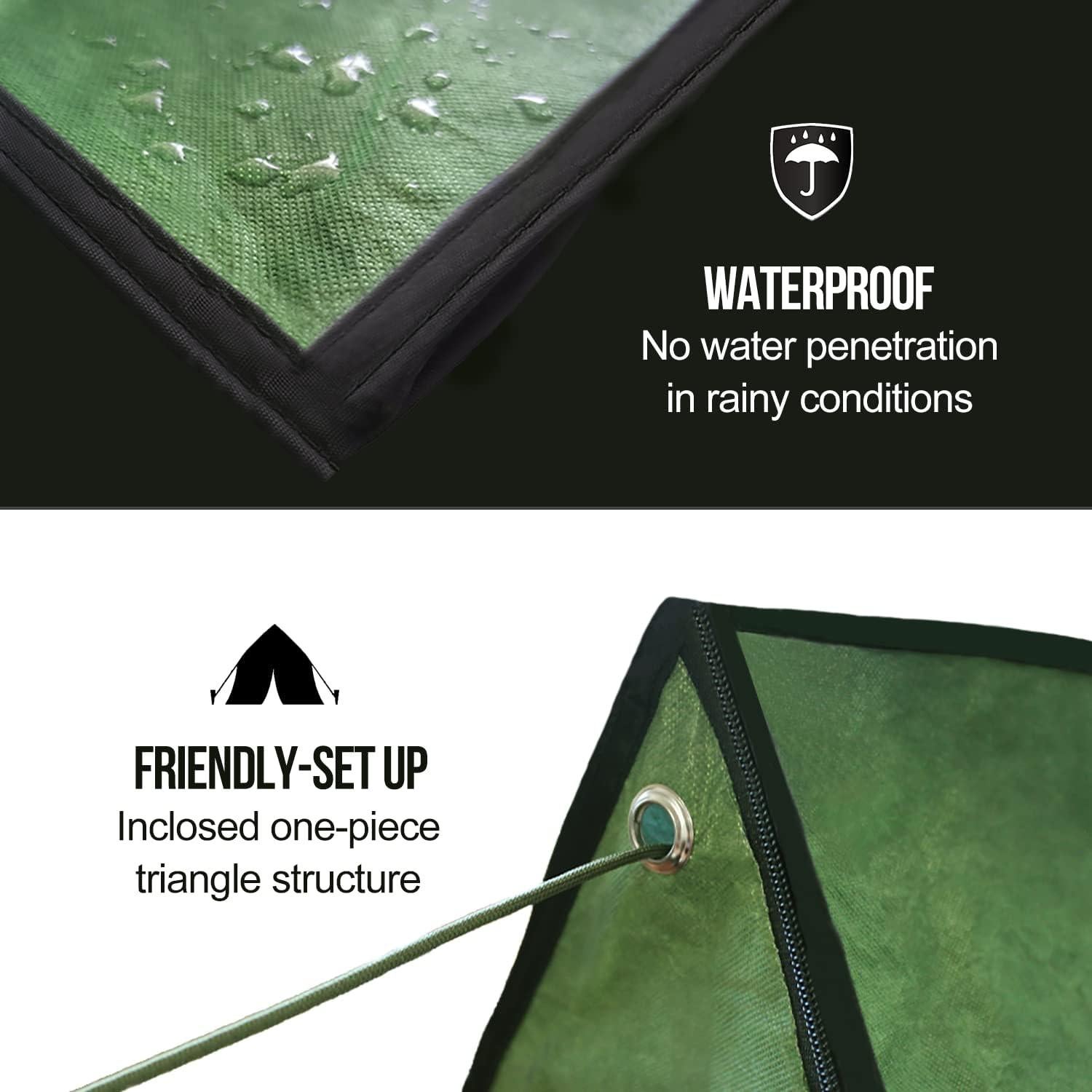 Carpa de Emergencia LYN Extra Grande Impermeable 208x91 cm