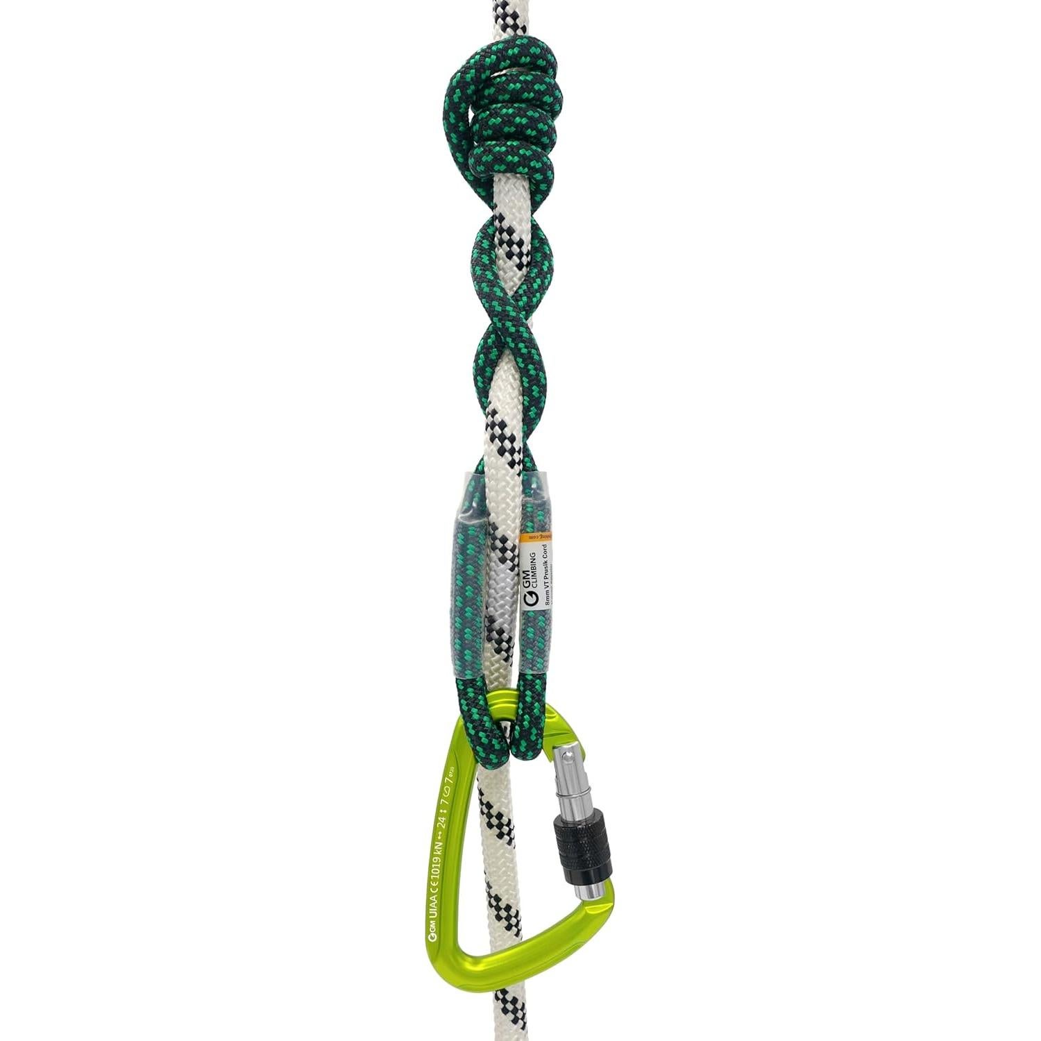 Cuerda Prusik 8mm GM CLIMBING 30cm y 45cm Ojo Cosido