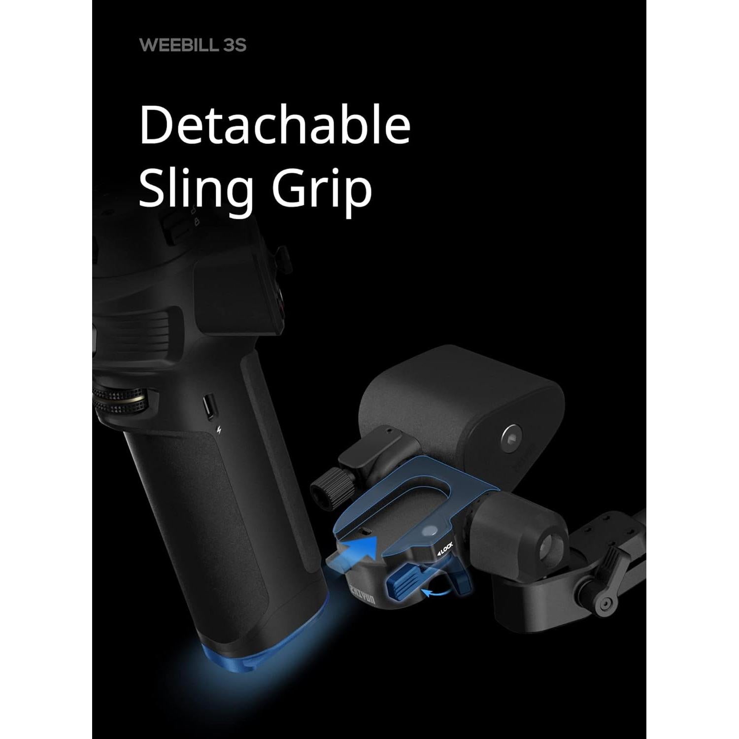 ZHIYUN Weebill 3S Estabilizador Gimbal para DSLR y Sin Espejo