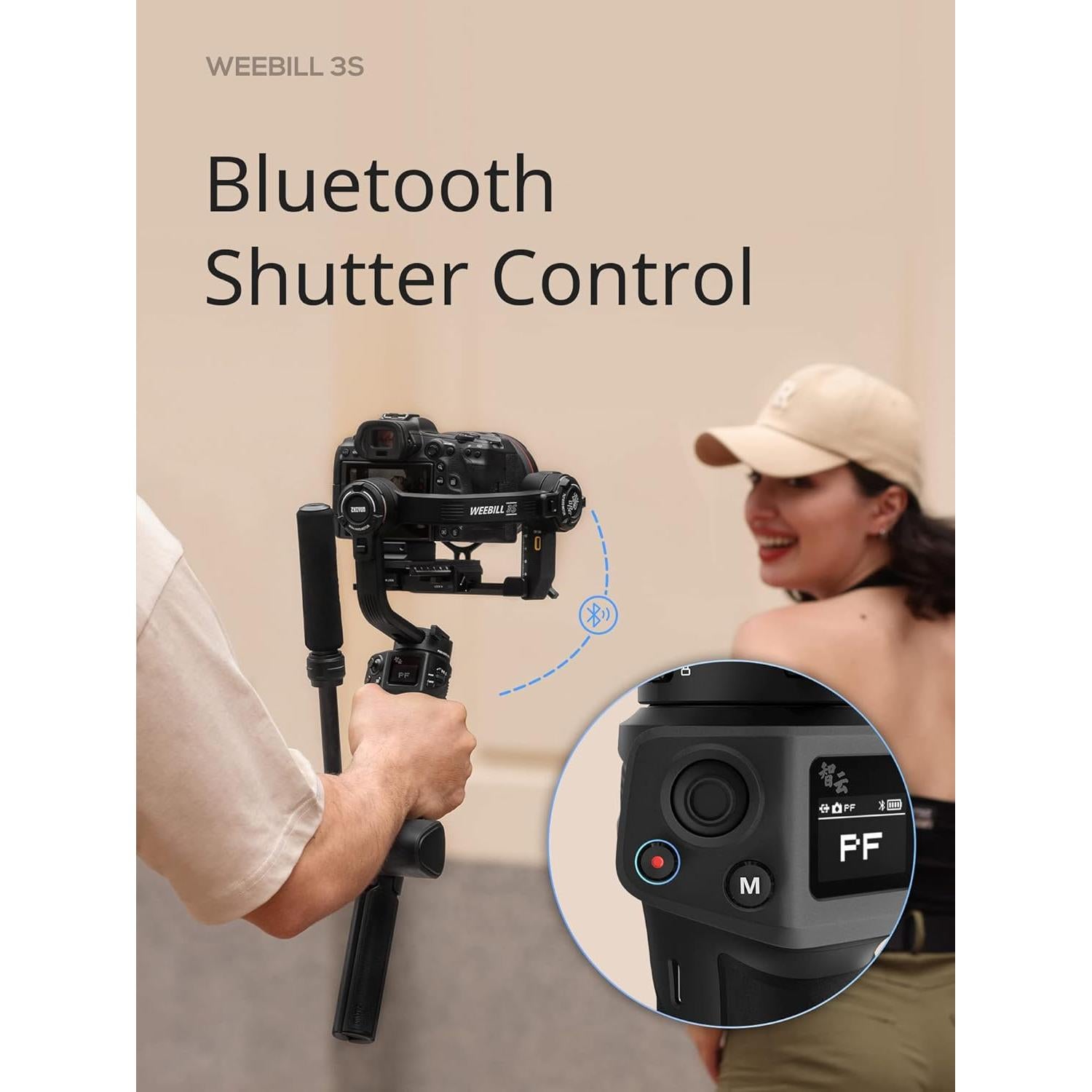 ZHIYUN Weebill 3S Estabilizador Gimbal para DSLR y Sin Espejo