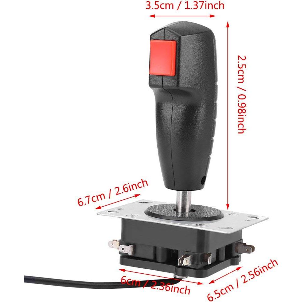 Joystick de Vuelo 8 Vías Walfront con Botón de Fuego