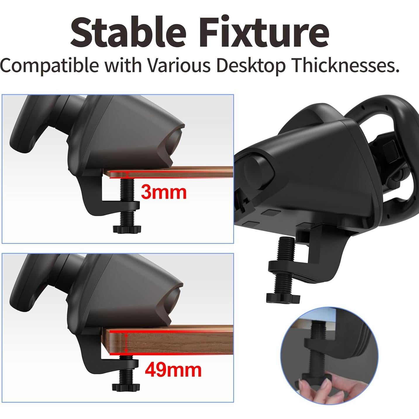 Volante de Juego DOYO KT820D Inalámbrico 270° para PS4/PC