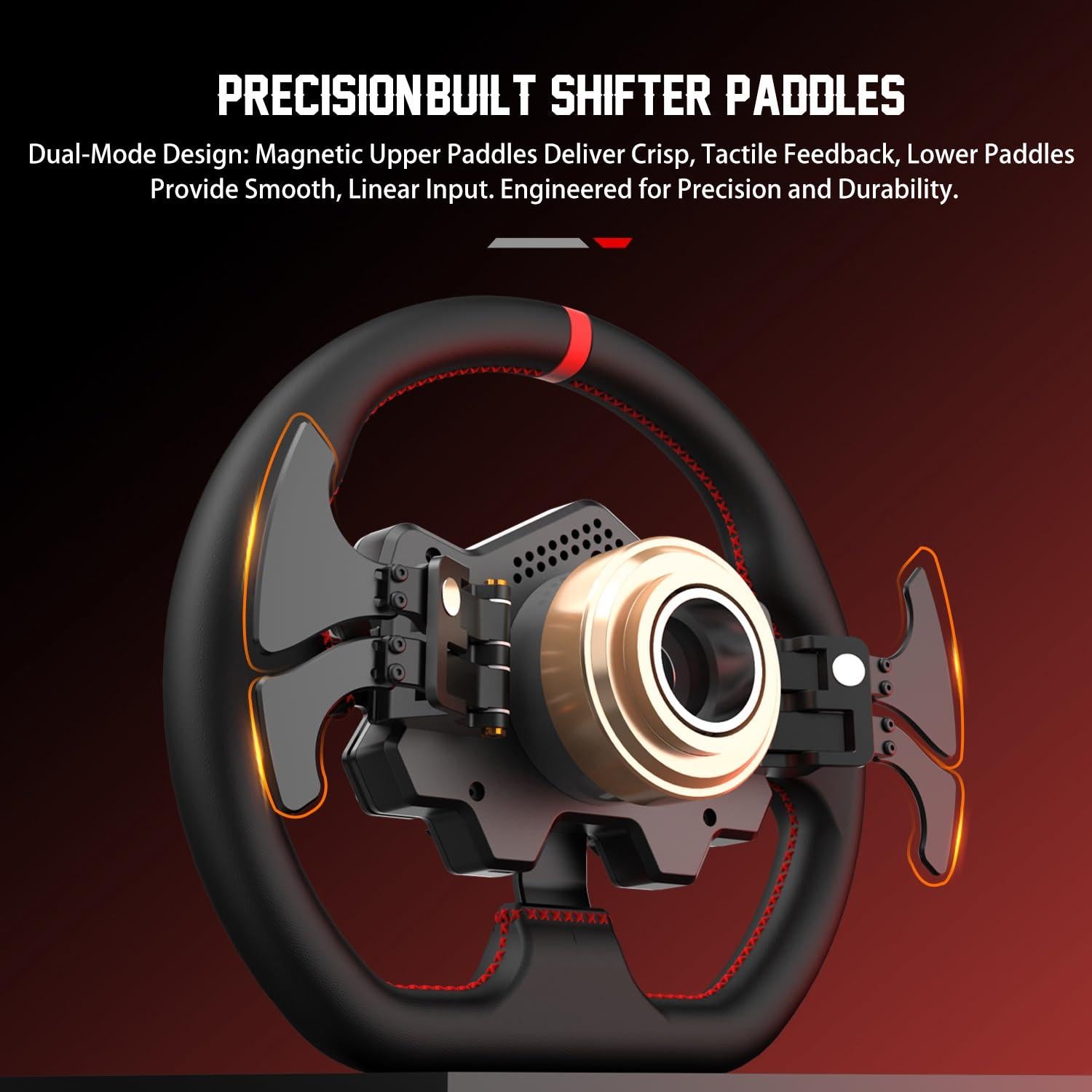 Volante de Carreras Gaming PXN W DS R2 - 11.4" (29 cm) RGB