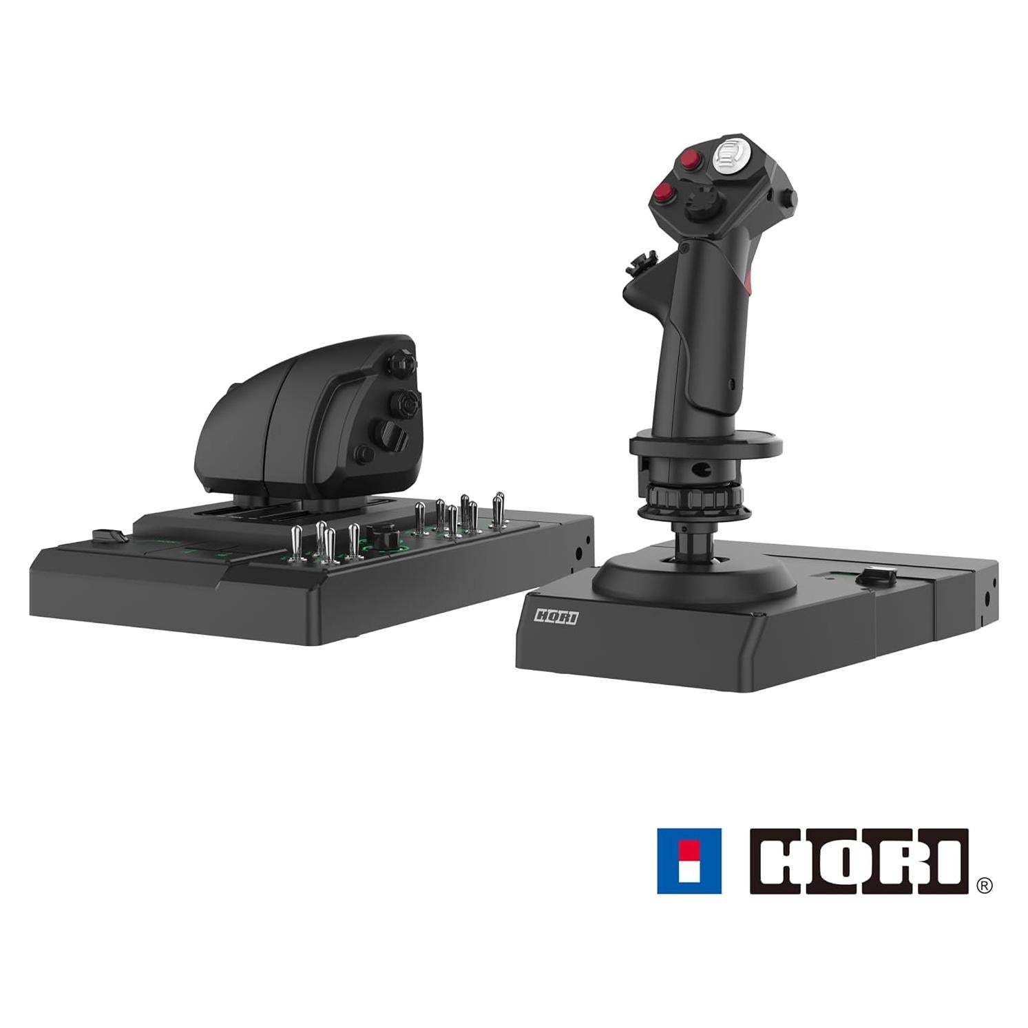 Sistema de Control de Vuelo HORI HOTAS para PC - Joystick y Acelerador