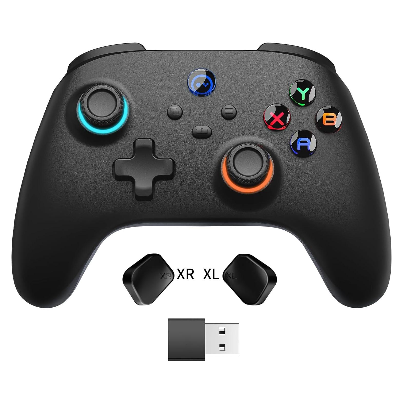 Controlador Inalámbrico momen para PC y Switch 2.4G RGB