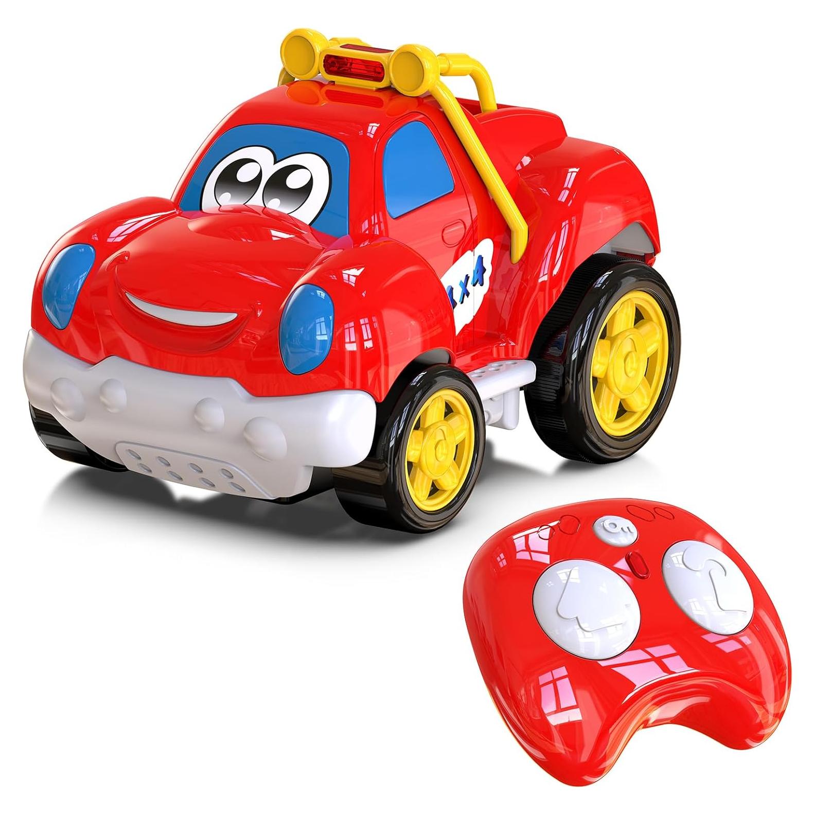 Camión de Control Remoto AEROQUEST Rojo para Niños 1-3 Años