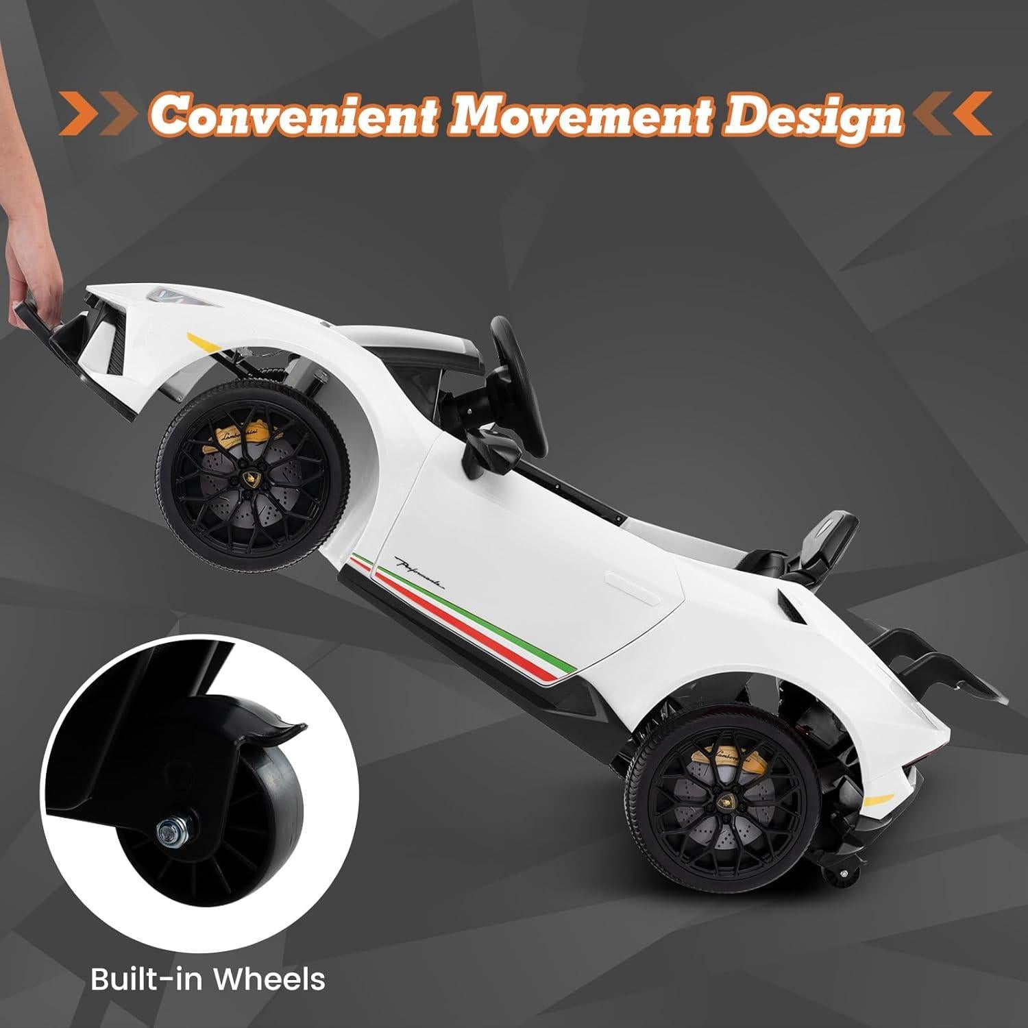 Coche Eléctrico Lamborghini Huracan INFANS 12V Control Remoto