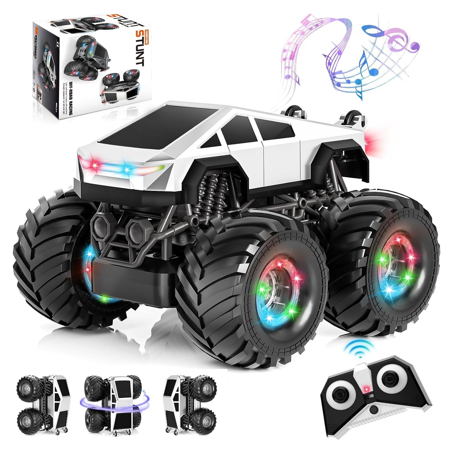 Coche RC Monstruo Tubkam 1:18 4WD Luz y Música Recargable