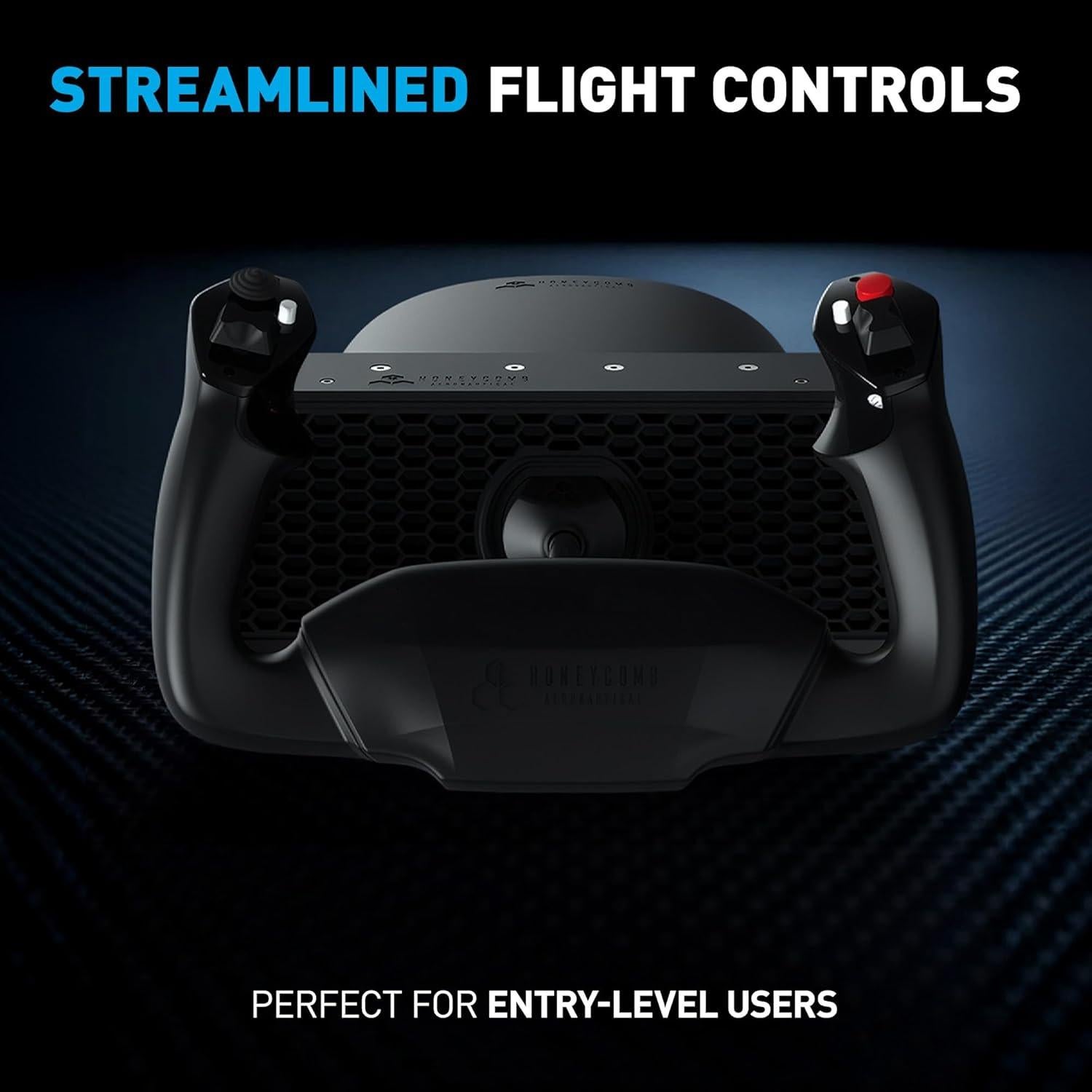 Yugo de Vuelo Honeycomb Alpha LITE - 180° Rotación, 4.49 kg