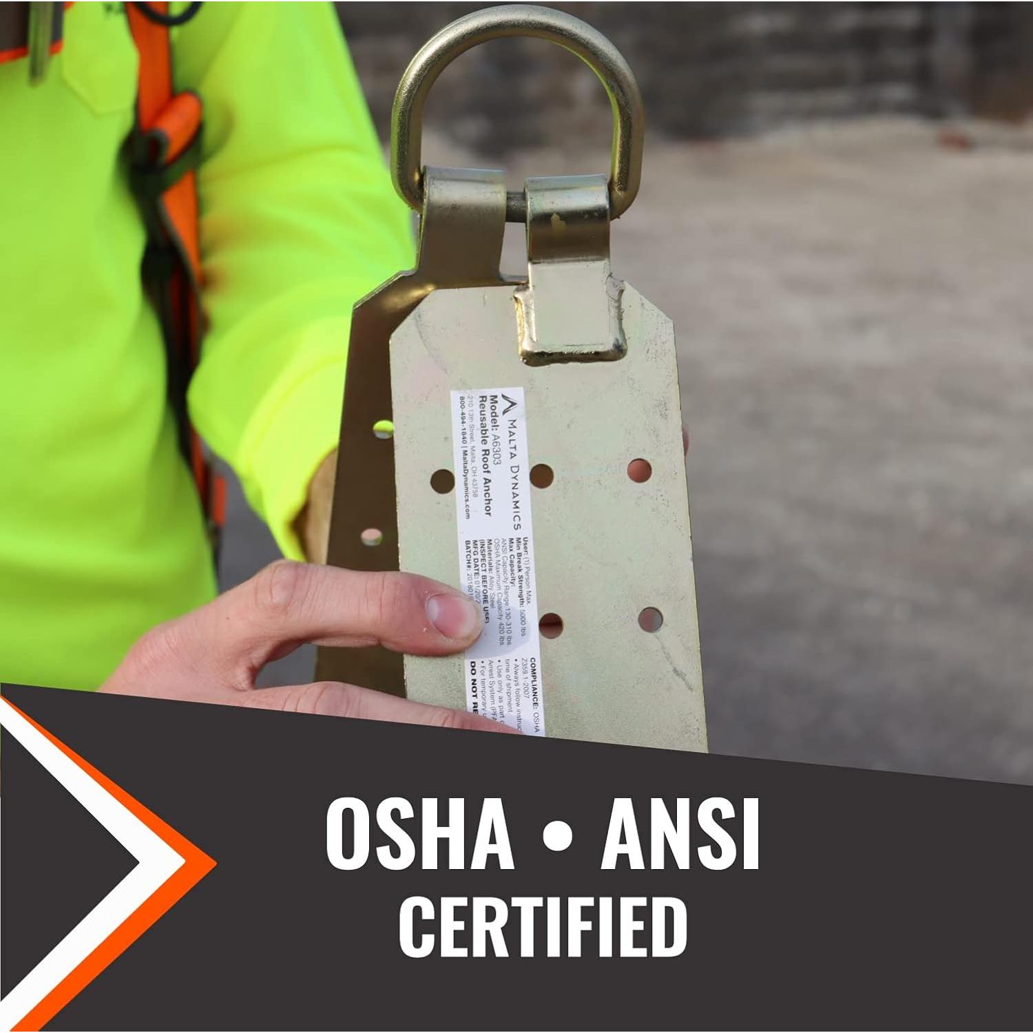 Anclaje de Techo Malta Dynamics A6303 Reutilizable 1,33 kg