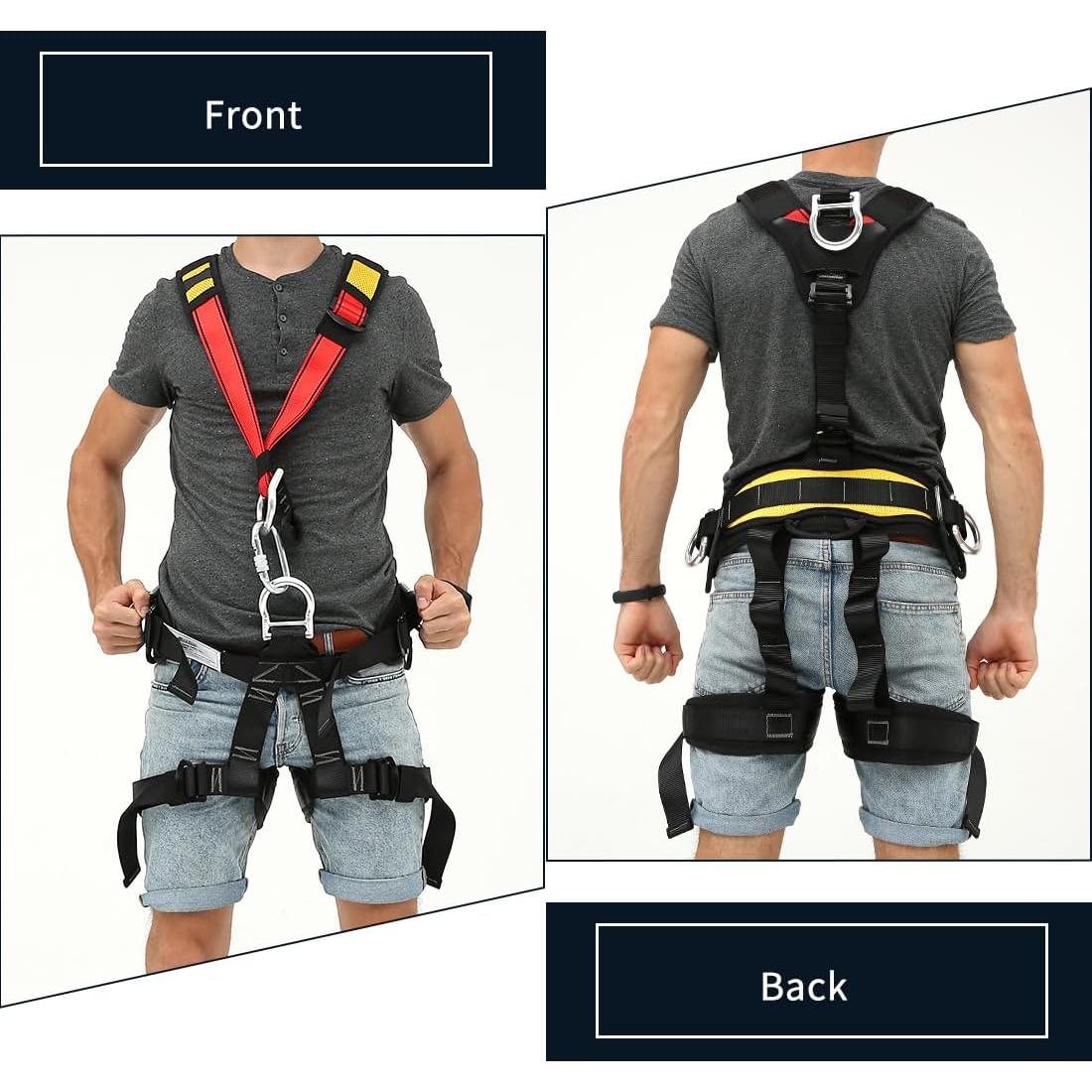 Arnés de Escalada NewDoar CE Ajustable 75-120 cm 22KN