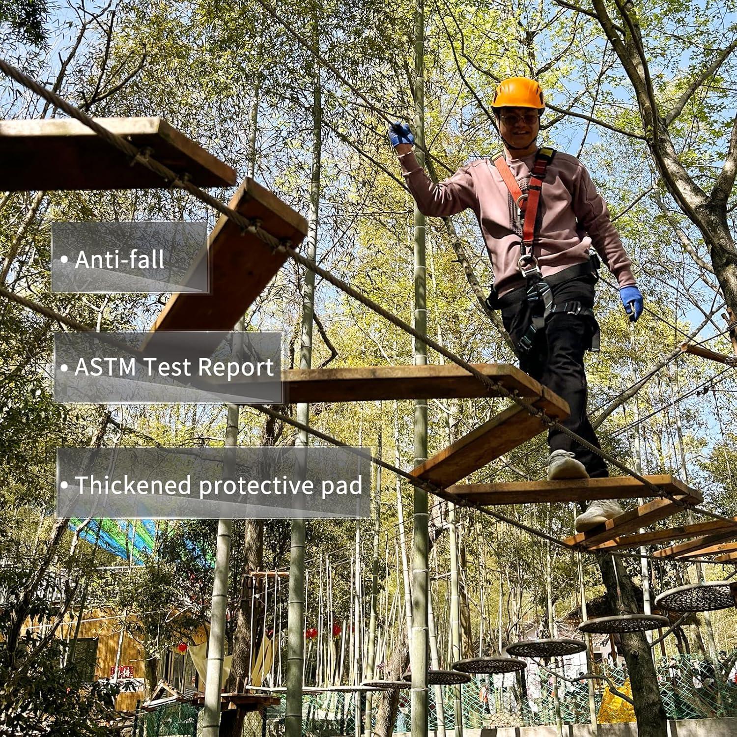 Arnés de Escalada NewDoar CE Ajustable 75-120 cm 22KN