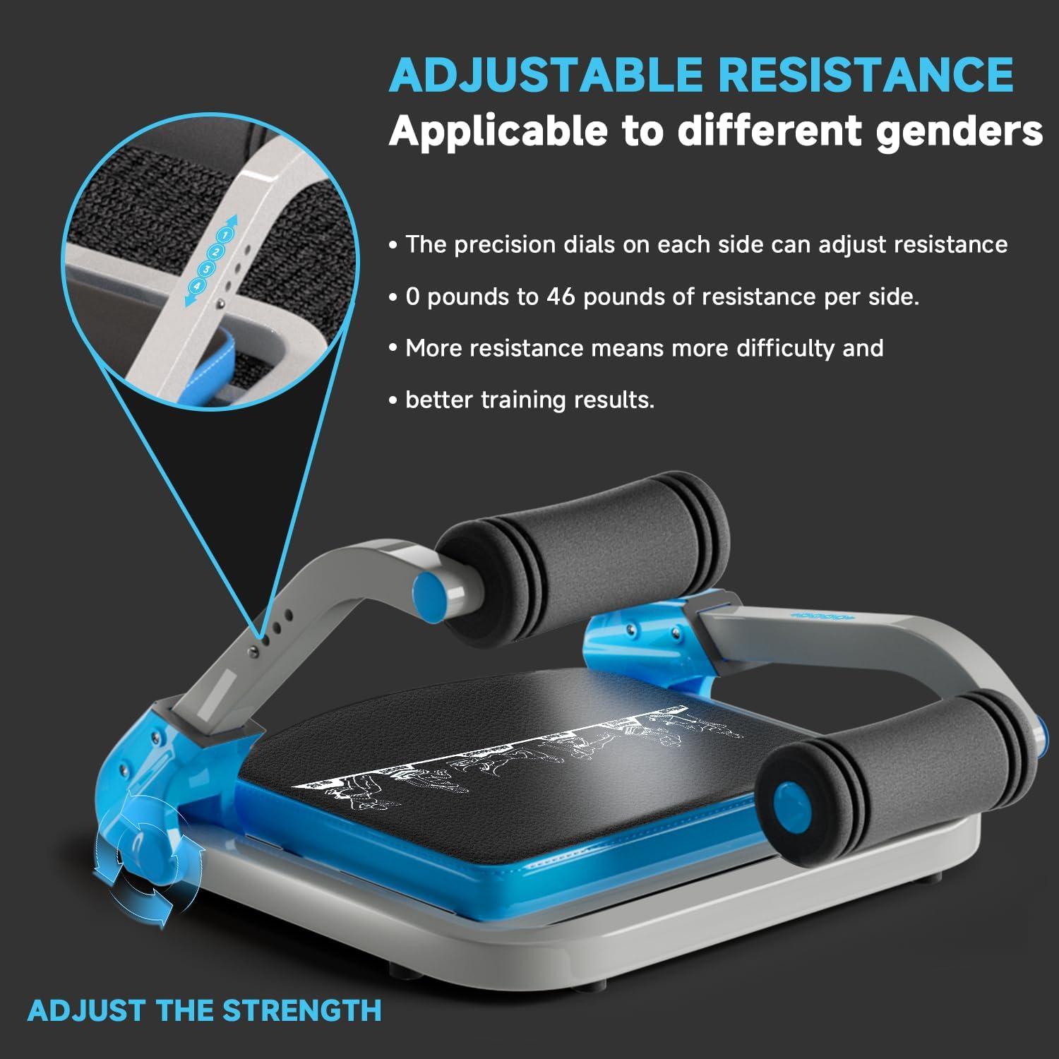 Máquina de Abdominales VTORY FS0101US0601 con 4 Resistencias