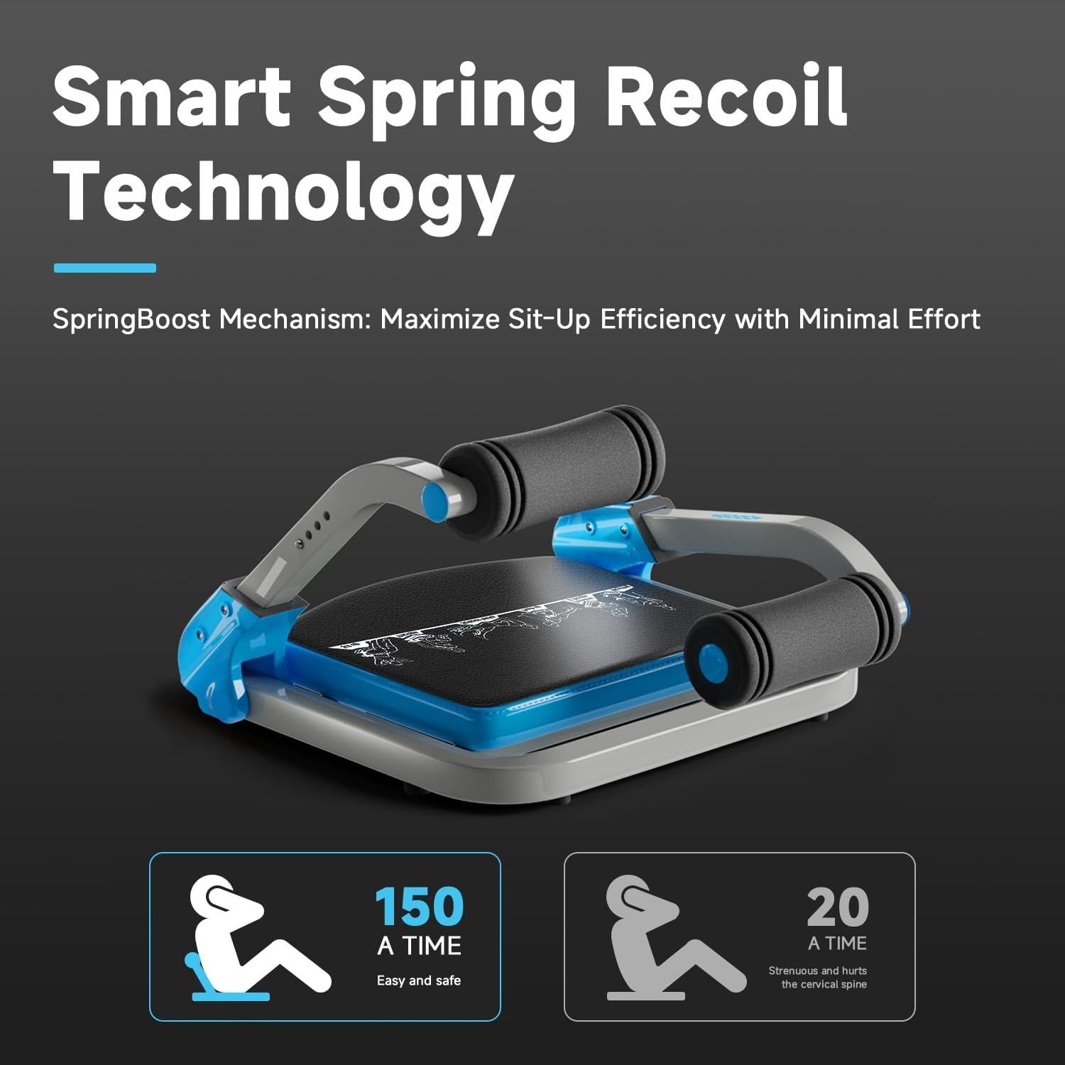 Máquina de Abdominales VTORY FS0101US0601 con 4 Resistencias