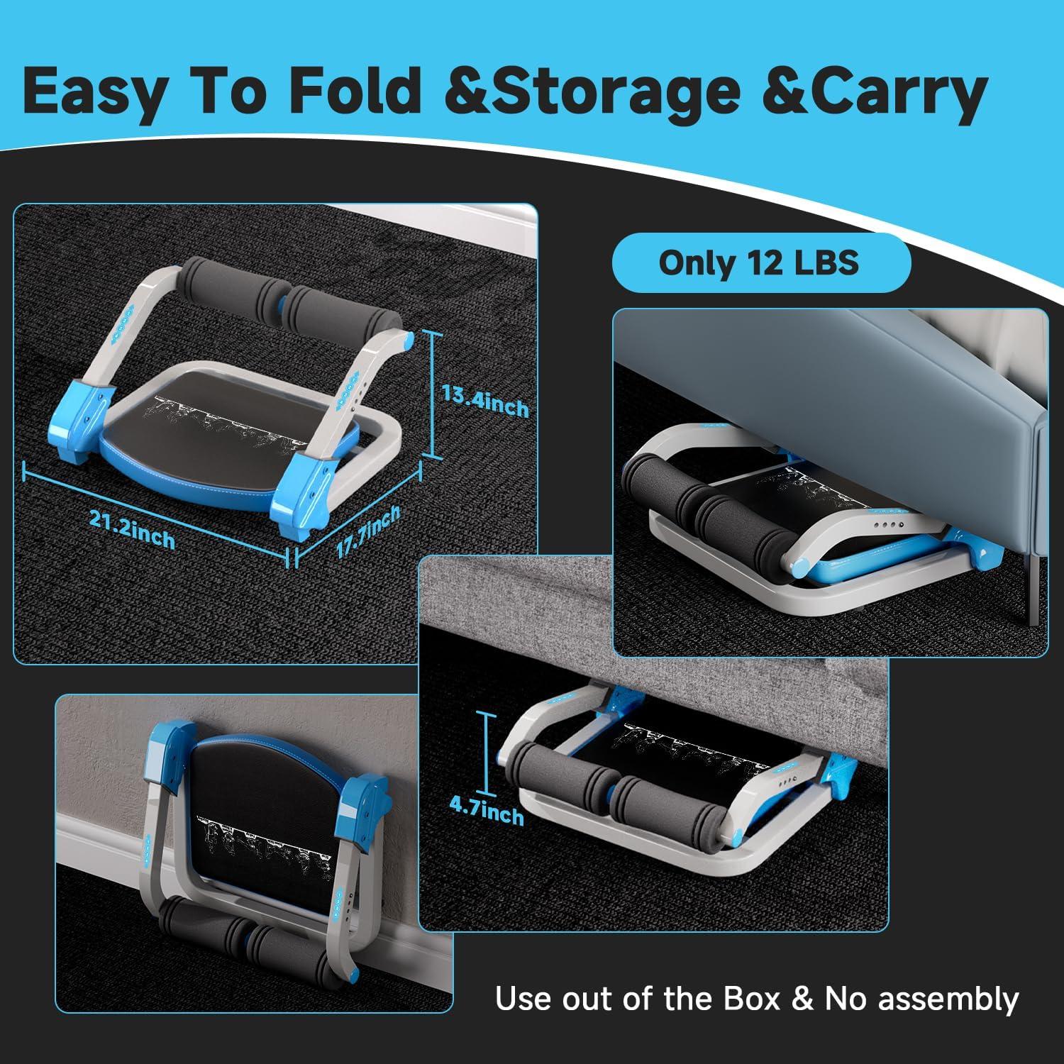 Máquina de Abdominales VTORY FS0101US0601 con 4 Resistencias