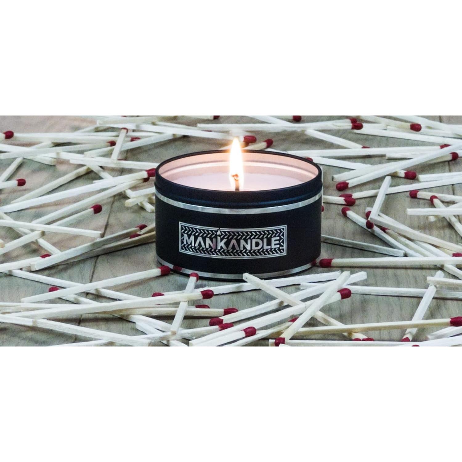 Set de 6 Velas Aromáticas Majestic Zen para Hombres - Cera de Soja