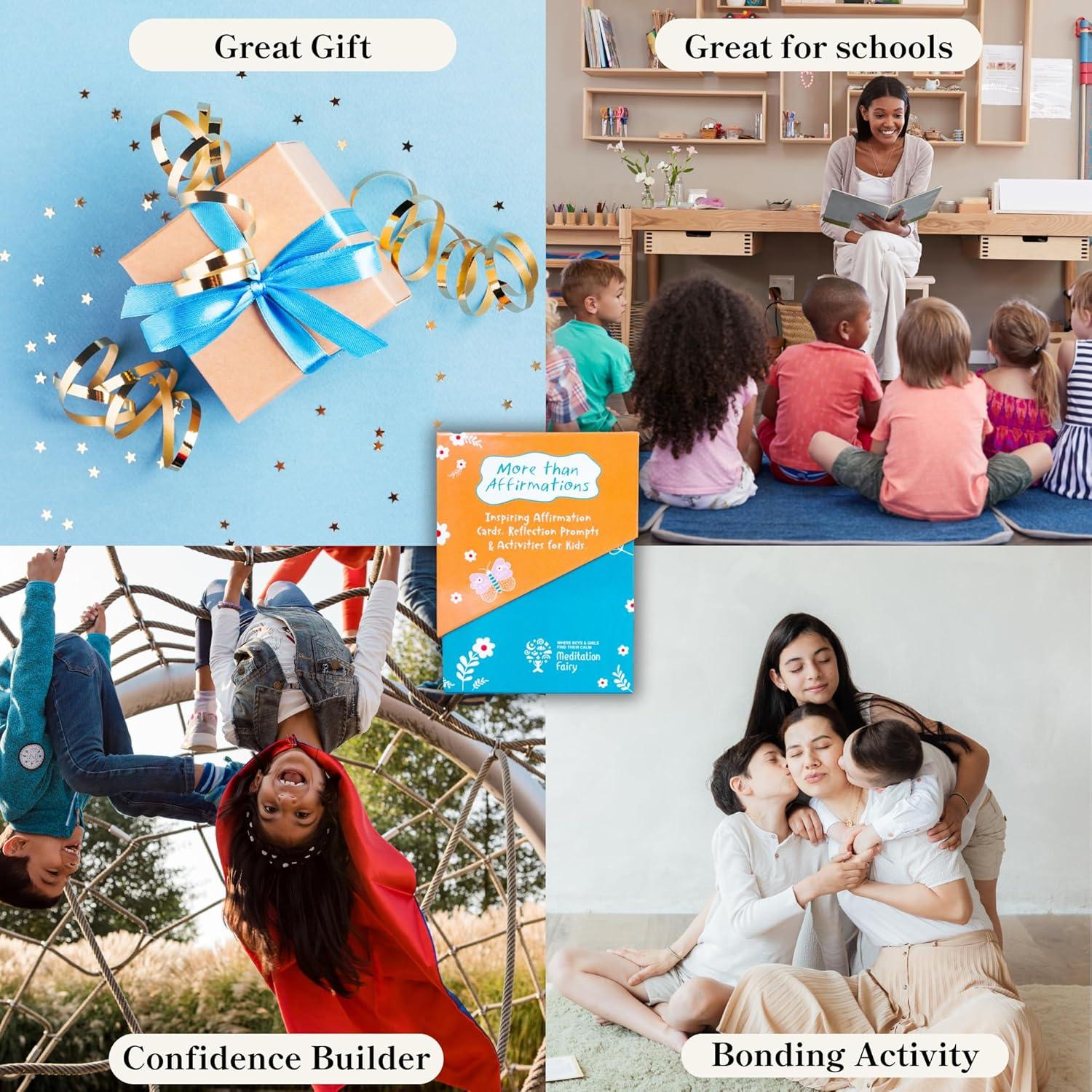 Tarjetas de Afirmaciones para Niños Meditation Fairy - 30 Tarjetas de Mindfulness