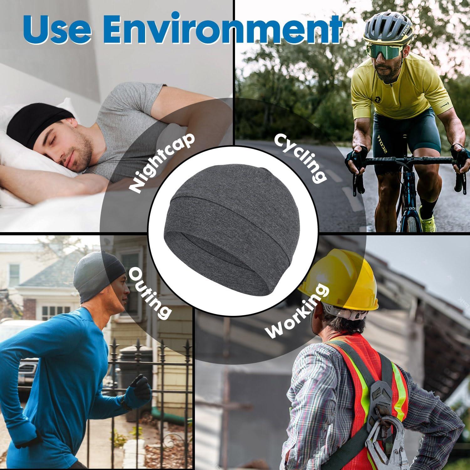 Gorras de Viscosa FocusCare 2 Pcs para Hombres y Mujeres