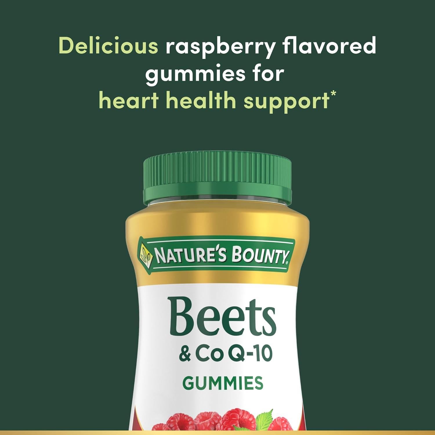 Gomitas de Remolacha y Co Q-10 Nature's Bounty 60 Unidades