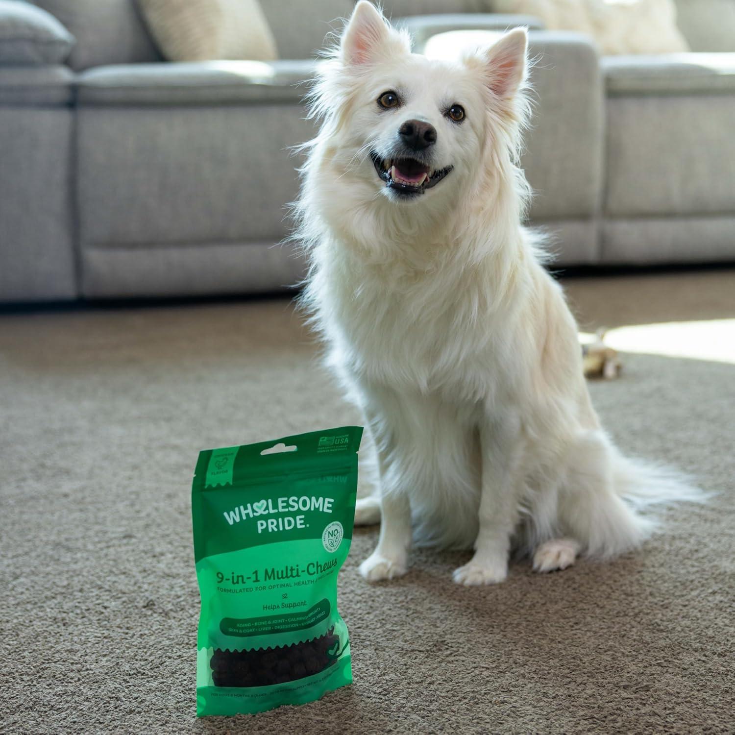 Masticables Suaves Wholesome Pride 9-en-1 para Perros - 178.6g