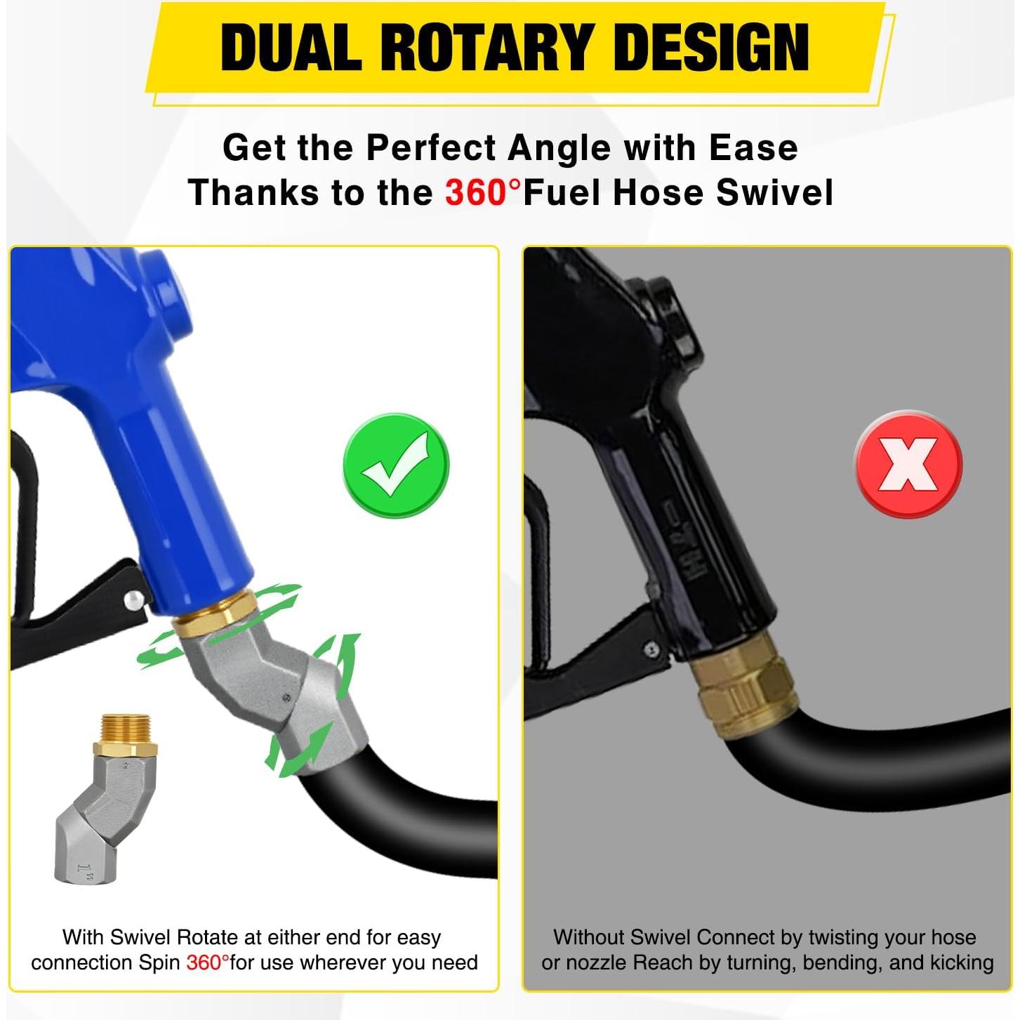 Boquilla de Combustible Nilight 1" NPT Automática 2.04 kg