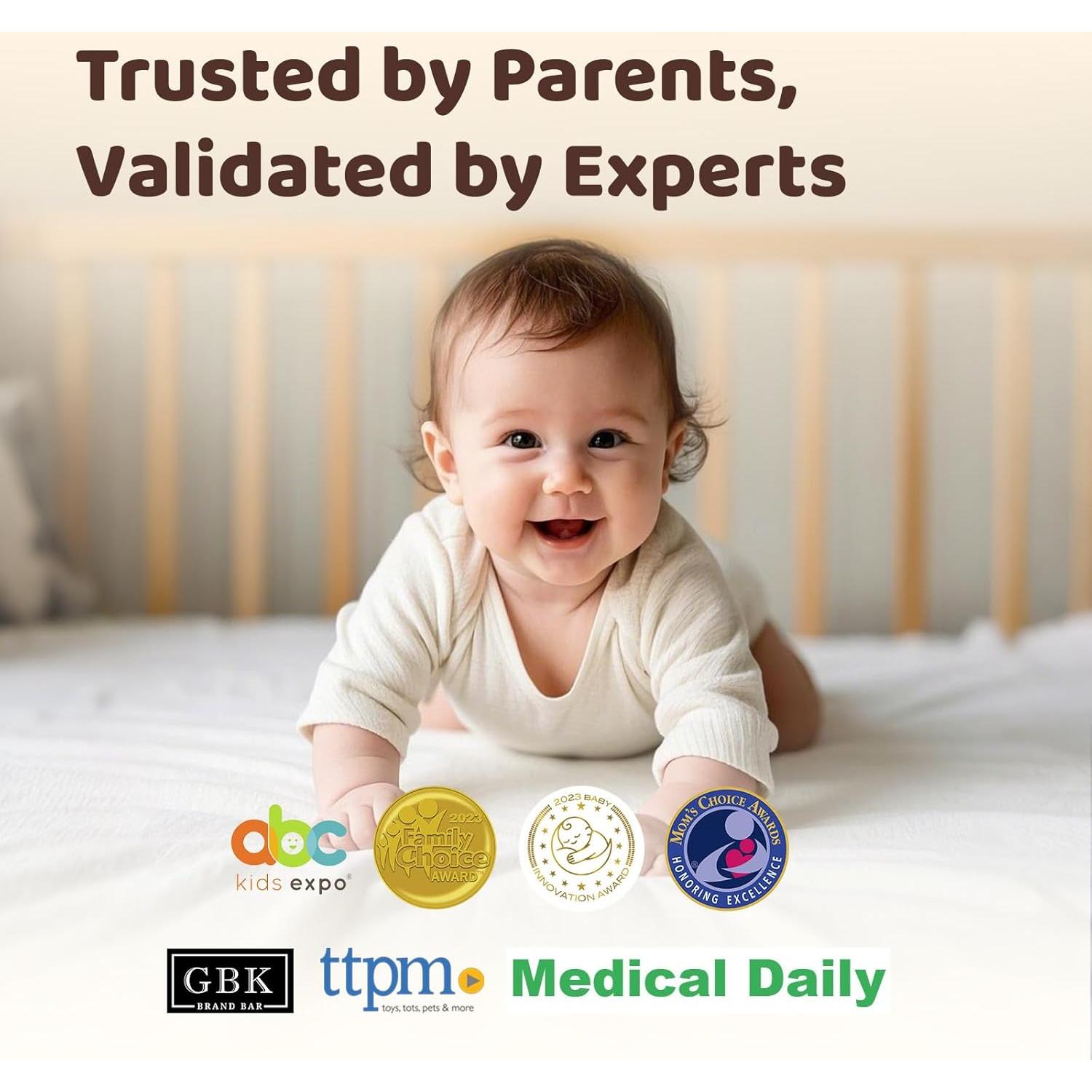 Cámara para Bebés NETVUE Peekababy 1080p Wi-Fi Azul