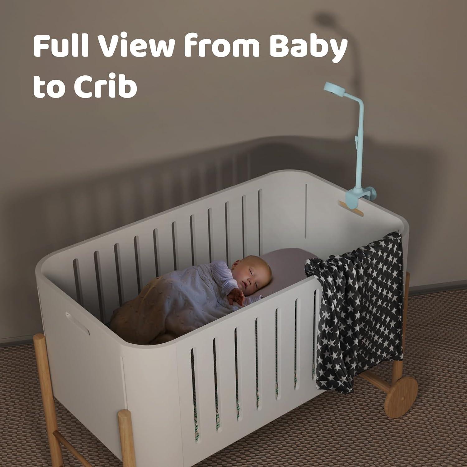 Cámara para Bebés NETVUE Peekababy 1080p Wi-Fi Azul