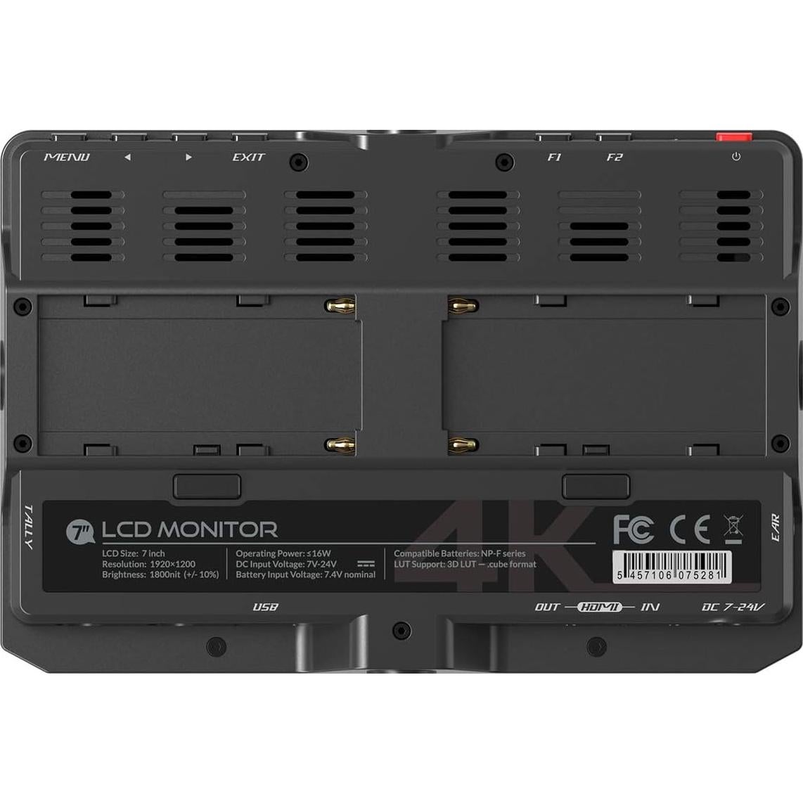 Monitor de Campo LILLIPUT H7 7" Full HD 1800nits HDMI