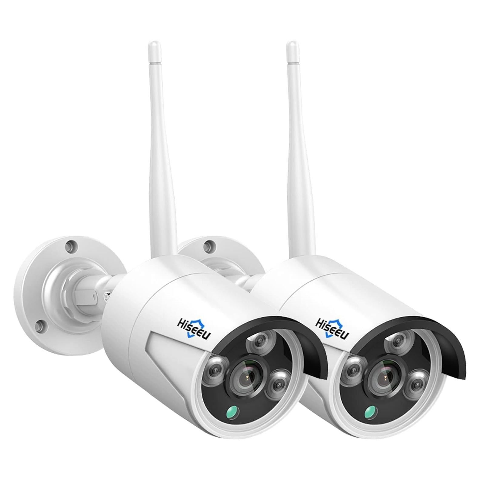 Cámara de Seguridad Inalámbrica Hiseeu 3MP para Exterior