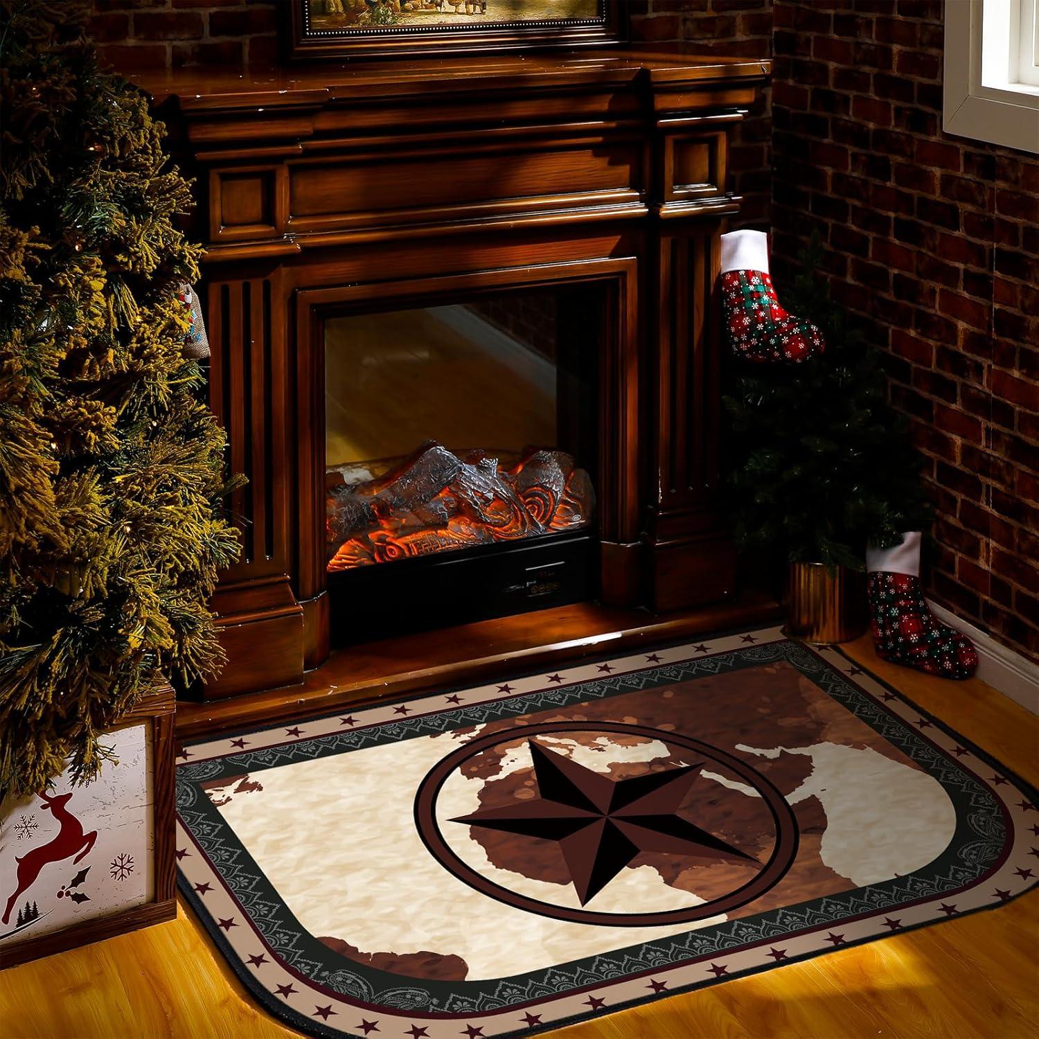 Alfombra Semicircular Antideslizante Demissle 61x91 cm Resistente al Calor