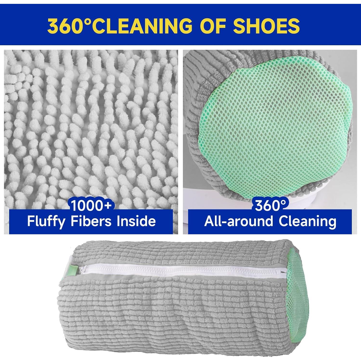 Bolsa de Lavado de Zapatos VOULLY 2 Unidades Gris 39x19 cm