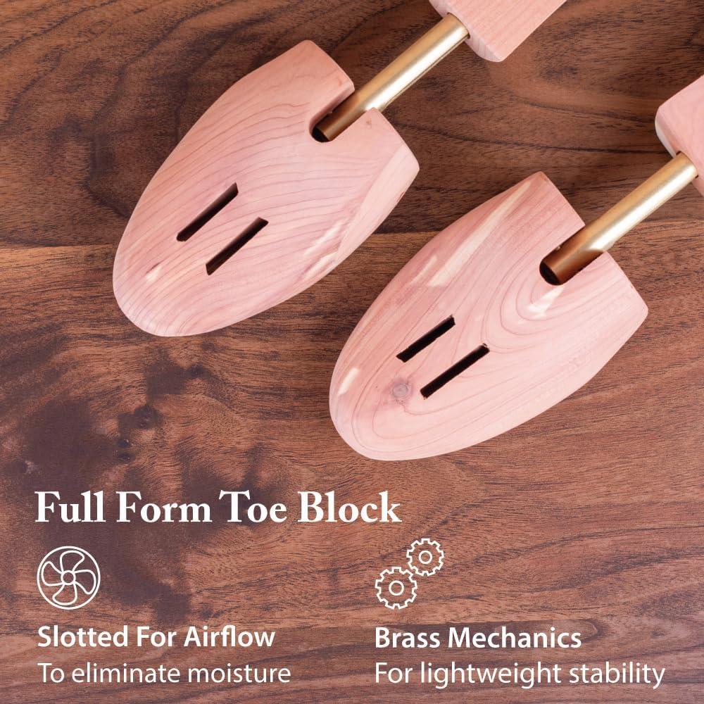 Árboles para Zapatos de Cedro FootFitter Hombre 6-7.5