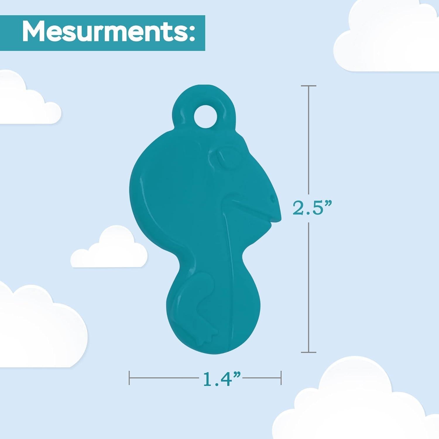 Collar Masticable Sensorial TalkTools - Alivio de Ansiedad Azul Rana