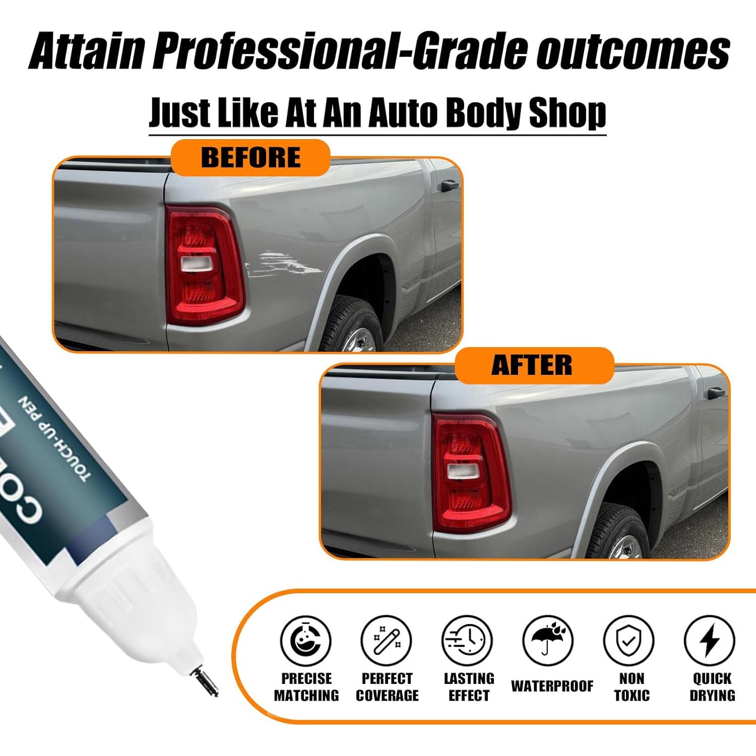 Pintura de Retoque SNSIR Billet Silver 11.8 ml para Dodge Ram