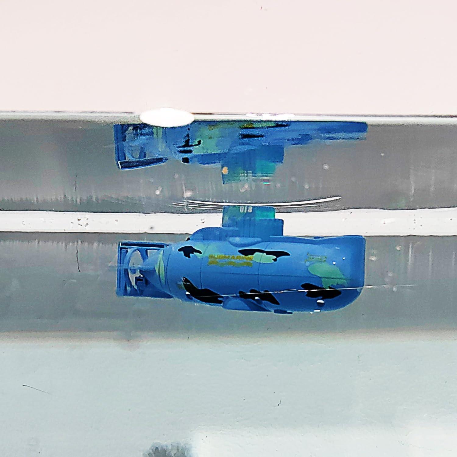 Submarino RC Control Remoto Tipmant Azul 15 cm para Niños