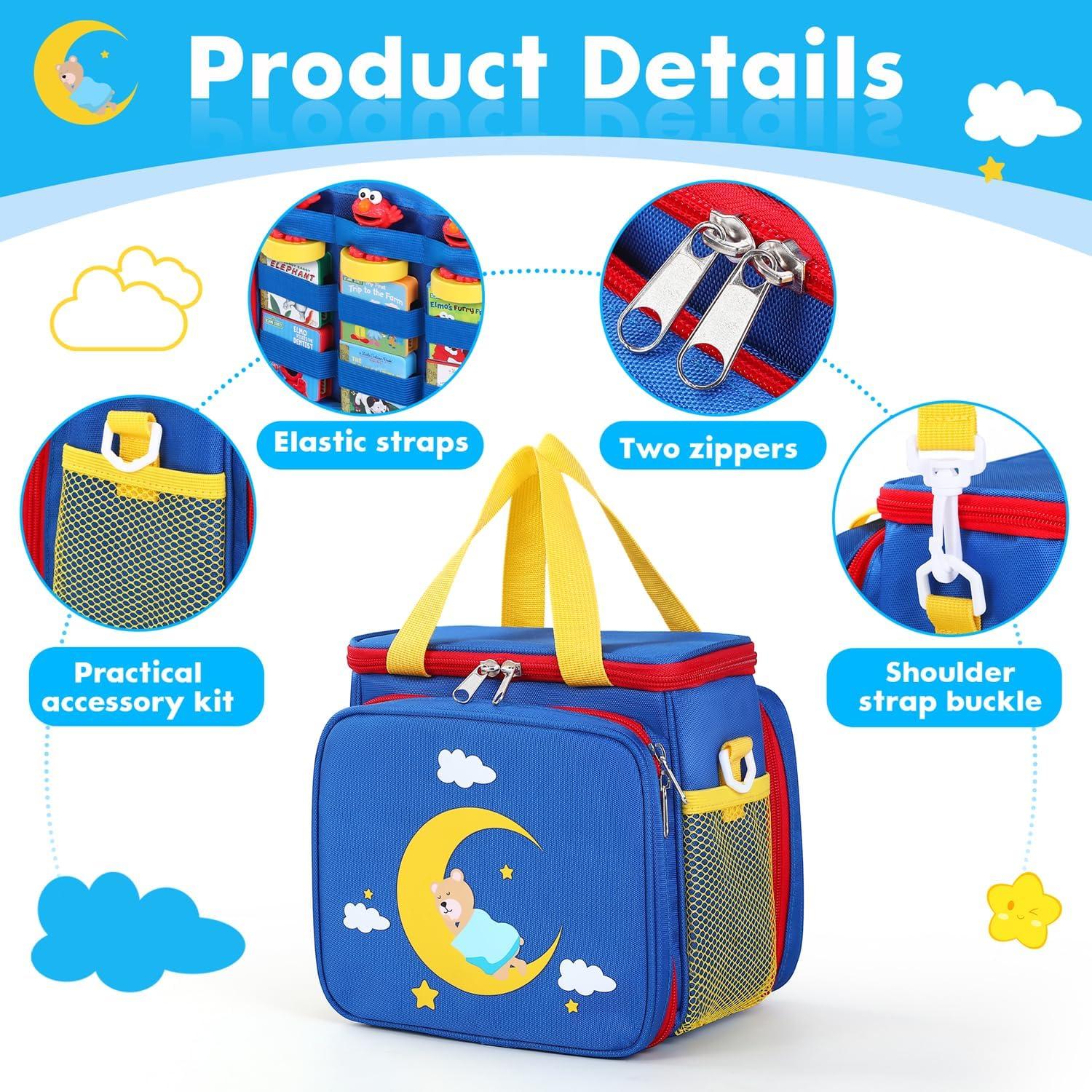 Funda de Transporte Little Tikes para Libros y Accesorios Azul