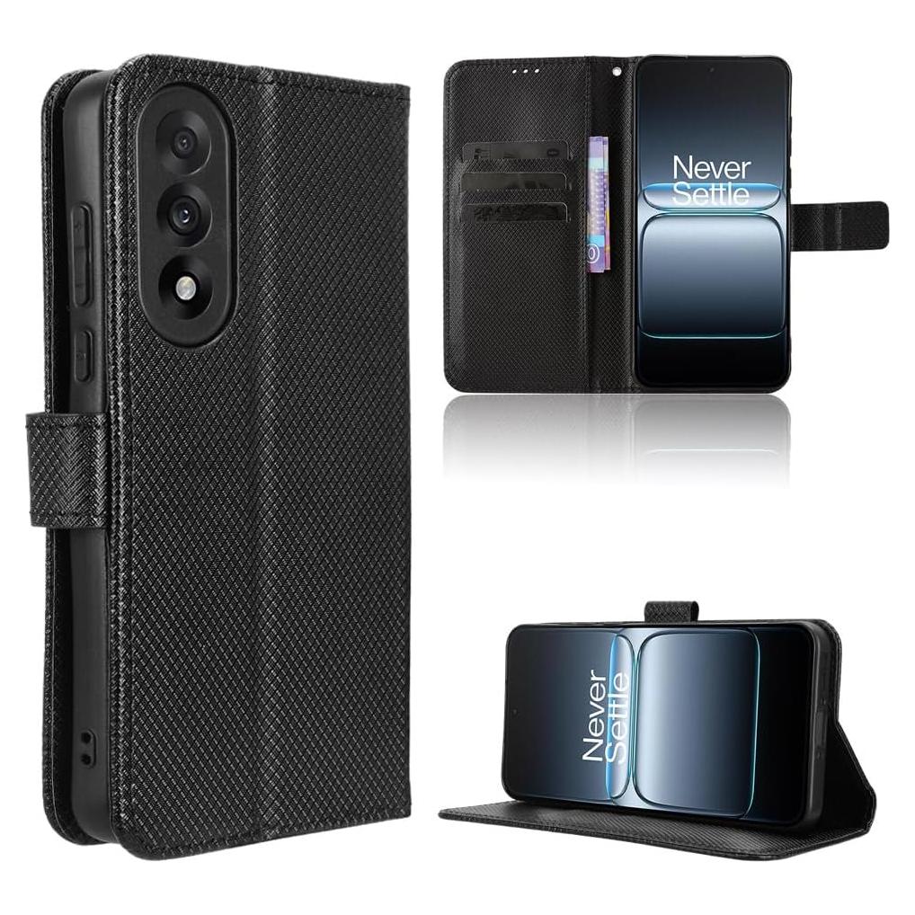 Funda de cuero PU tipo flip Elubugod para OnePlus Nord 5/ Ace 5 Ultra