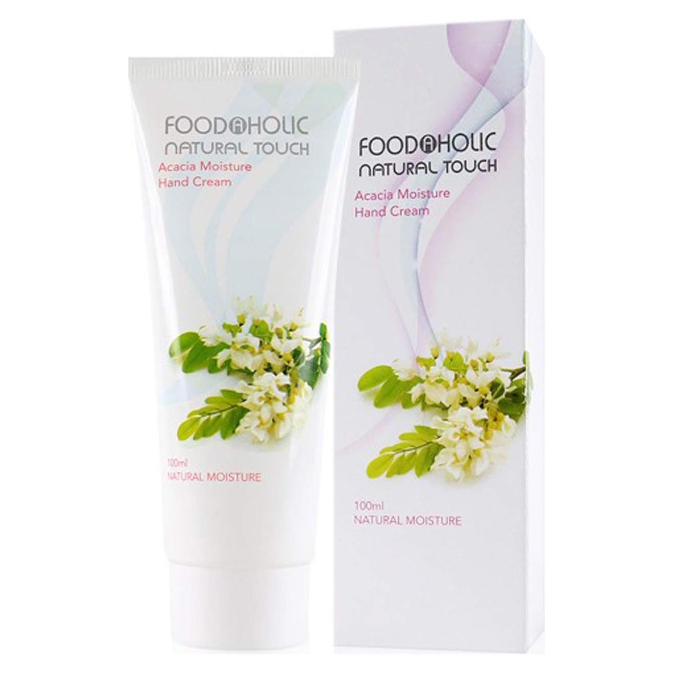 Crema de Manos Hidratante Natural Food A Holic 100ml Acacia