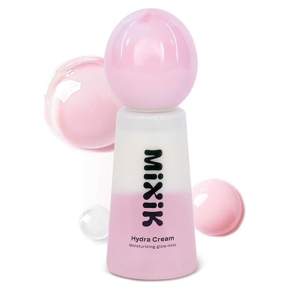 MIXIK Spray Hidratante Facial Mist 80 ml - Aceite Vegetal y Rosa