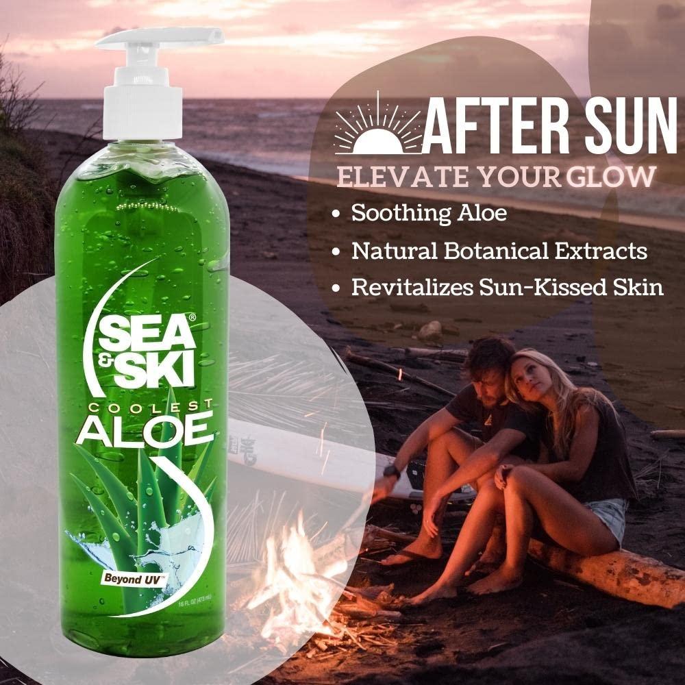 Gel de Aloe Después del Sol SEA & SKI - Hidratación Profunda 510g