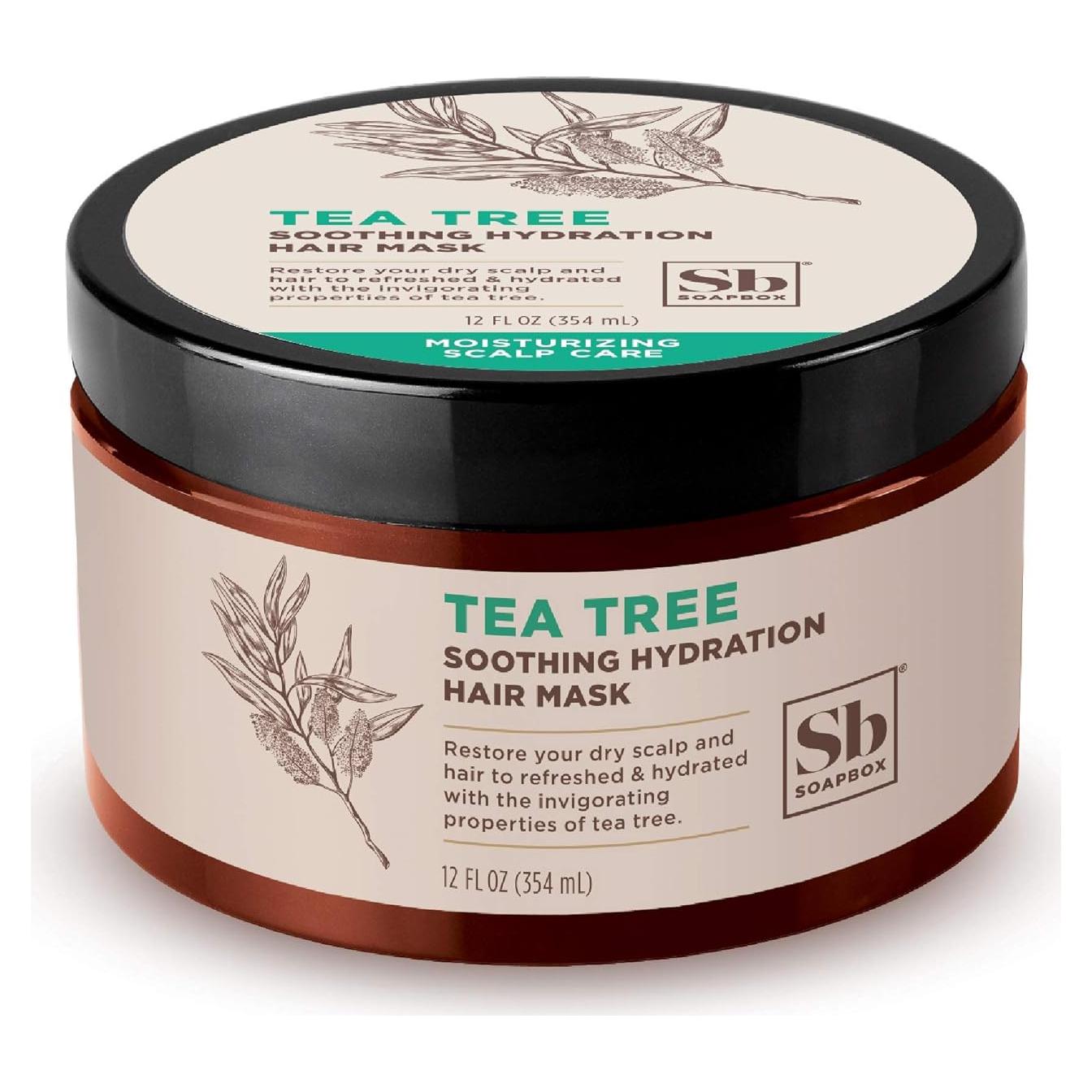 Mascarilla para Cabello Soapbox 340ml - Acondicionador Árbol de Té