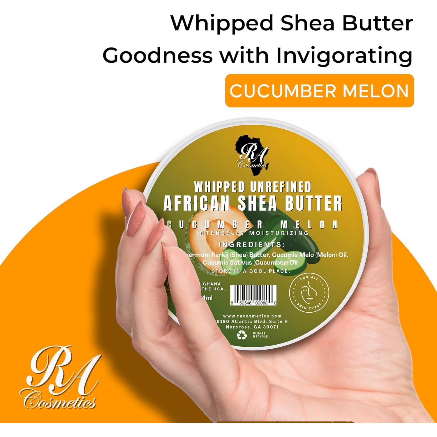 Manteca de Karité Batida RA 170g - Hidratante Natural con Pepino y Melón