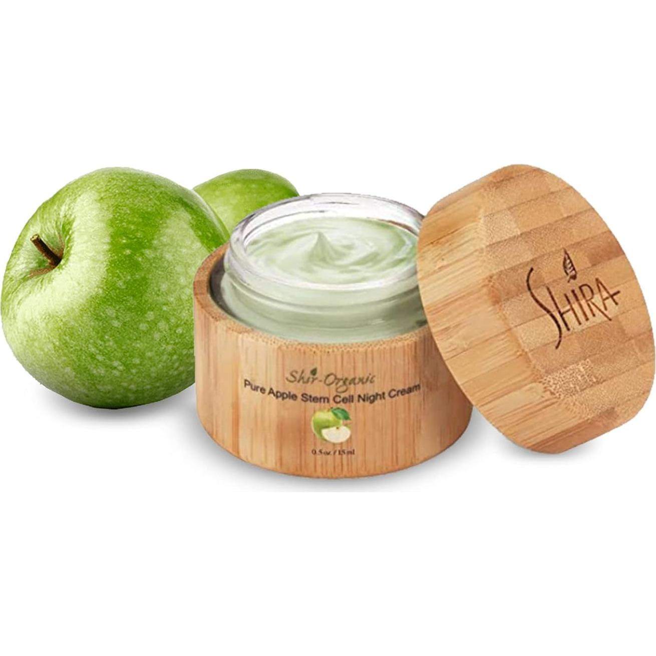 Crema Nocturna Ligera Shira con Células Madre de Manzana 15ml