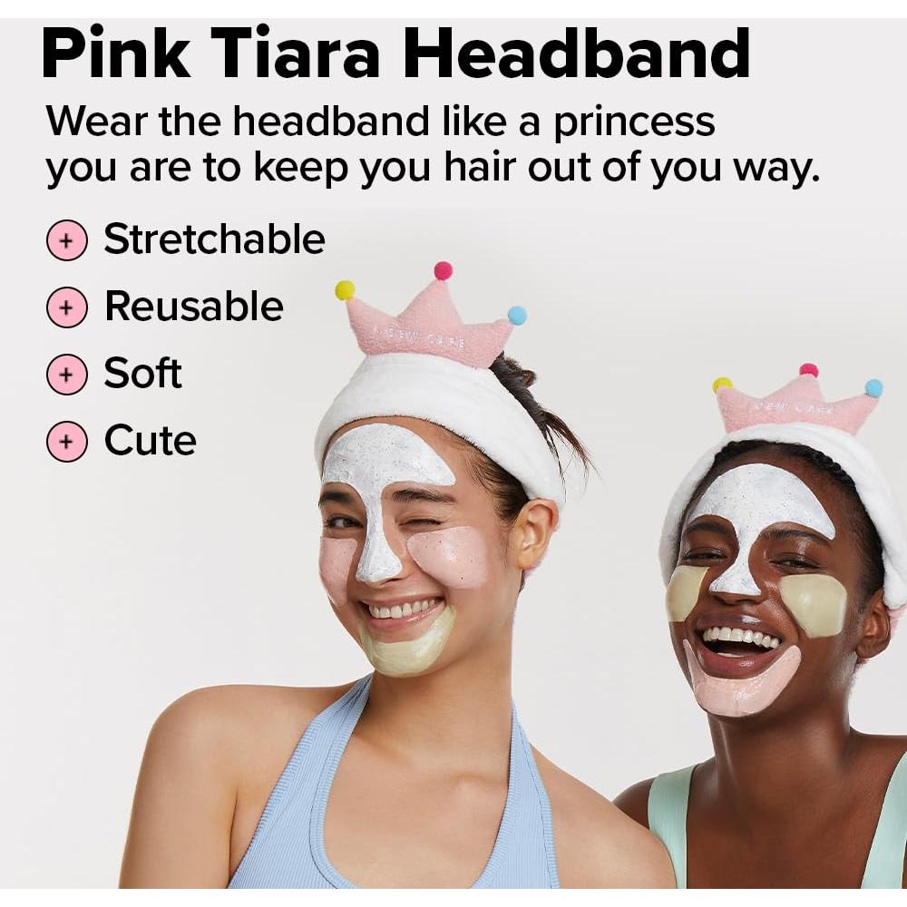 I DEW CARE Wash Off Face Mask Set - Scoop Party | Hyaluronic Acid Skincare Essentials, Moisturizing, Hydrating, Soothing, Exfoliating, Deep Cleansing Pore Refining, Stocking Stuffers