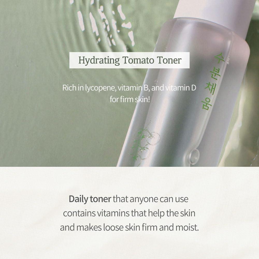 Tónico Facial Hidratante PRETTYSKIN 250ml - AHA BHA PHA Tomate