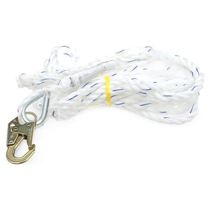 Cuerda Vertical Peakworks 7,62 m con Gancho de Resorte