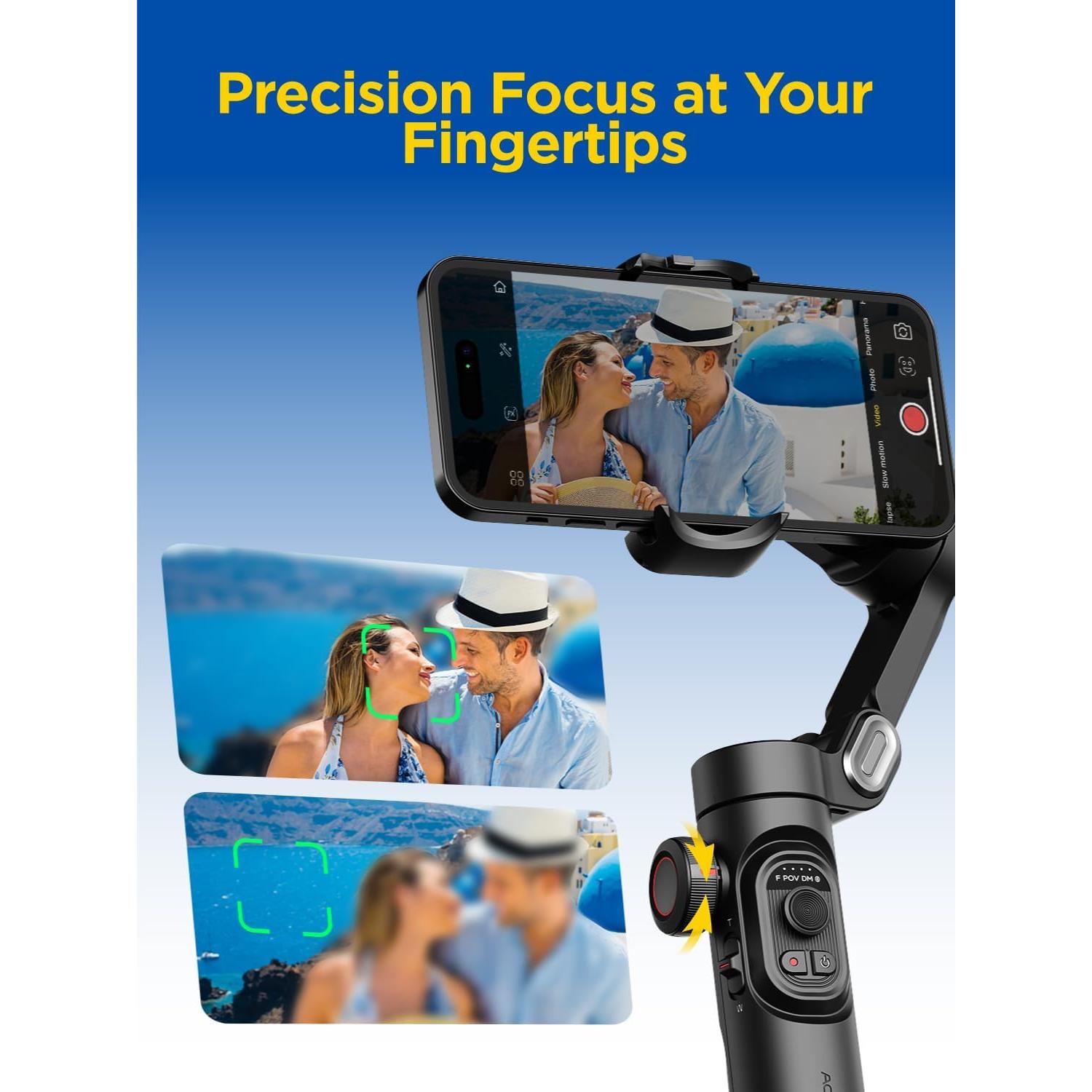 Gimbal Estabilizador AOCHUAN Smart XE para Smartphone 3 Ejes