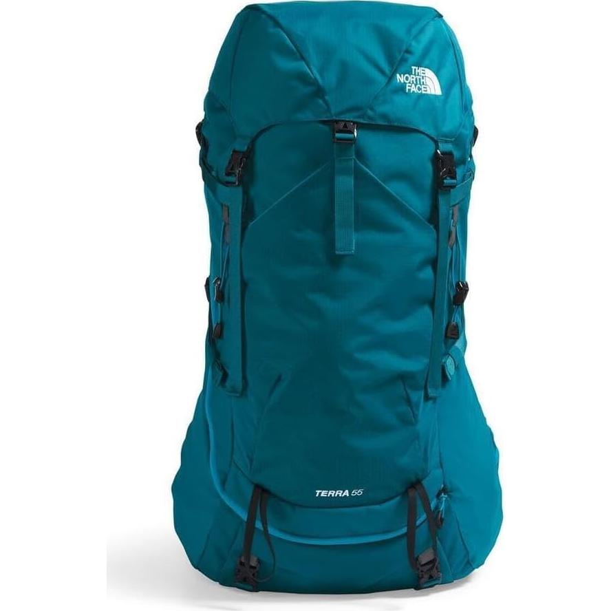 Mochila de Trekking The North Face Terra 55, 55L, Musgo Azul